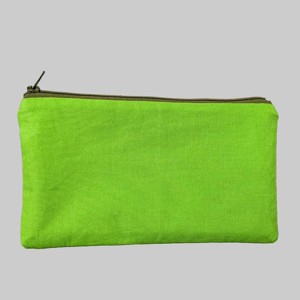Lime Green Make Up & Toiletry Bag
